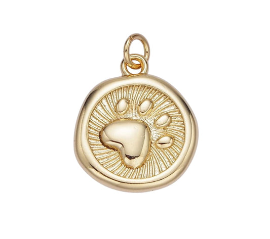 Paw Print Charm - Elisa Charms