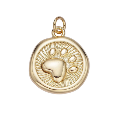 Paw Print Charm