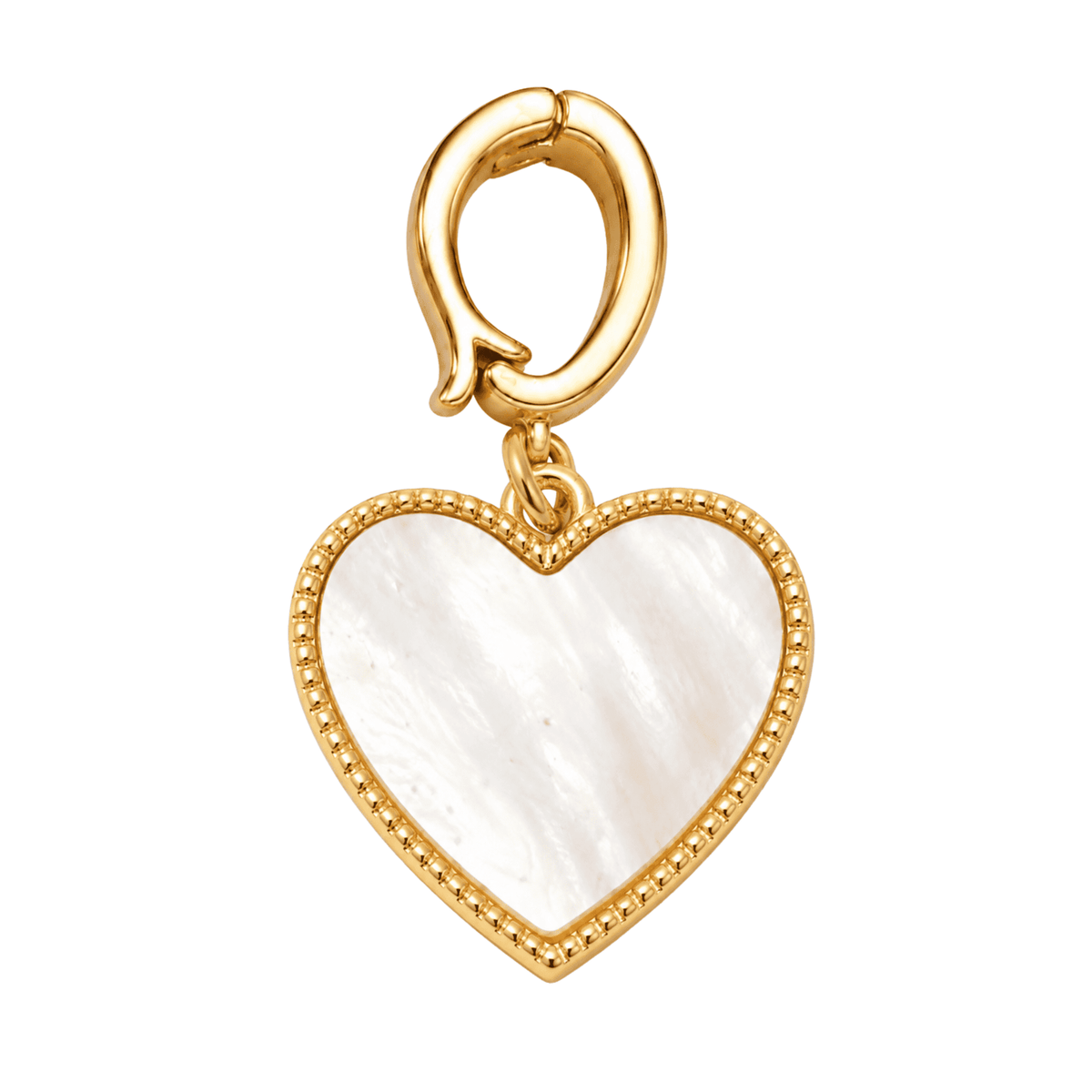 Pearl Heart Pendant - Elisa Charms