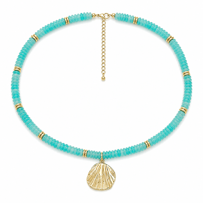 Poppy Beaded Necklace - Elisa Charms