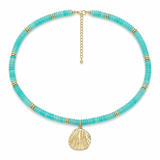 Poppy Beaded Necklace - Elisa Charms
