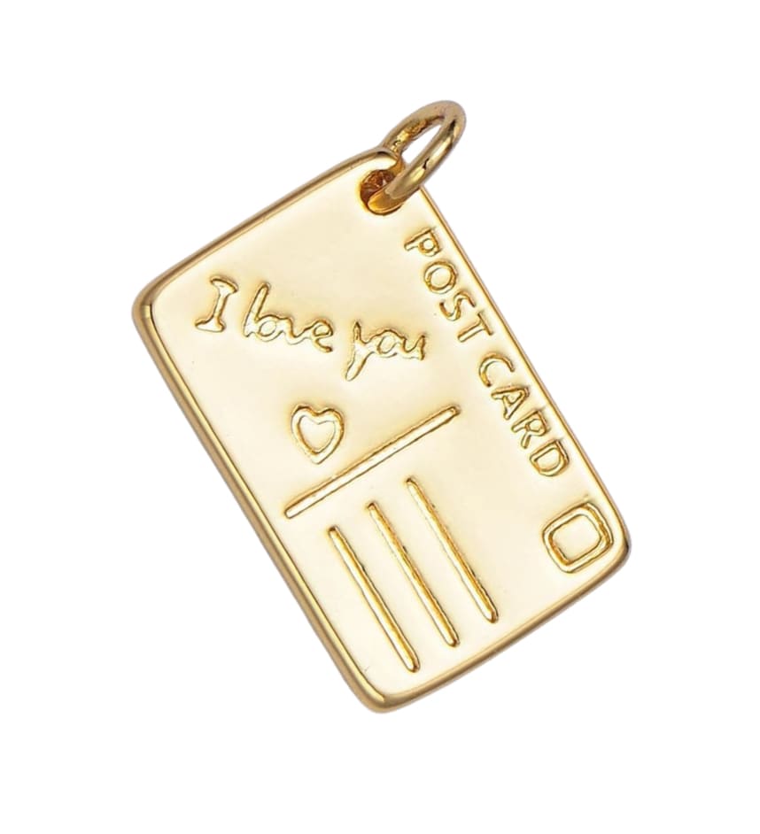 Postcard Charm - Elisa Charms