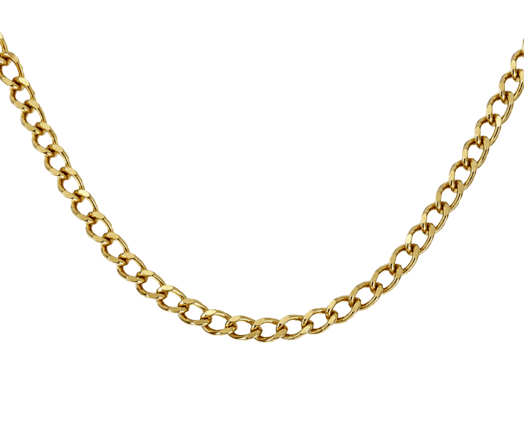 Premium Curb Chain Necklace - Elisa Charms