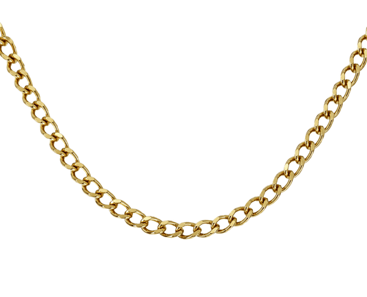 Premium Curb Chain Necklace - Elisa Charms