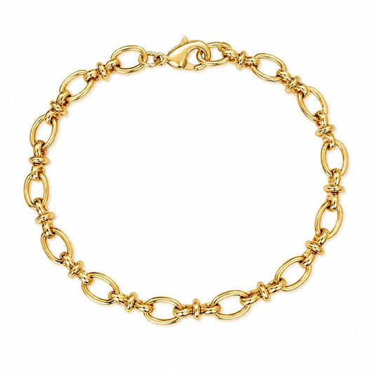 Premium Oval Chain Bracelet - Elisa Charms