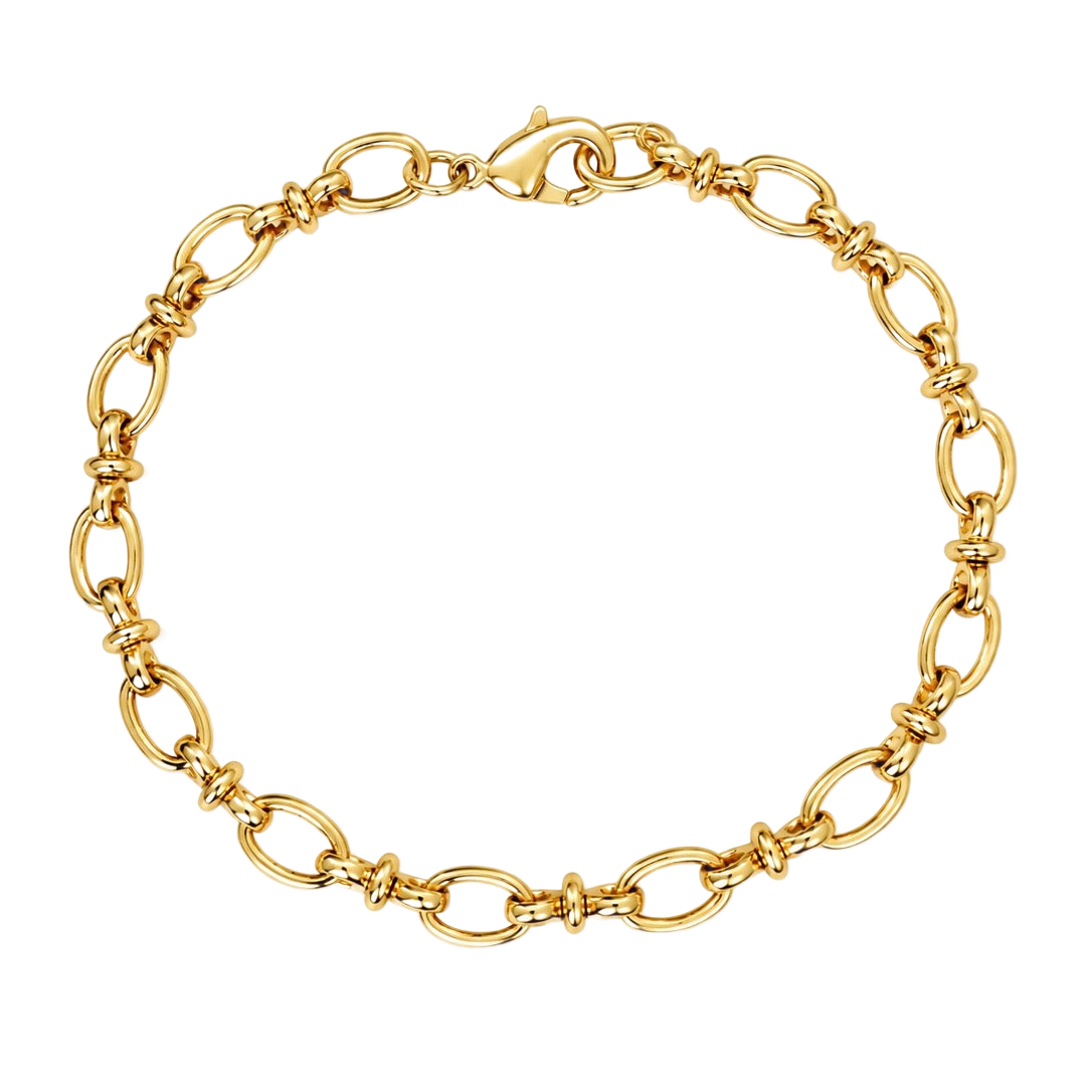 Premium Oval Chain Bracelet