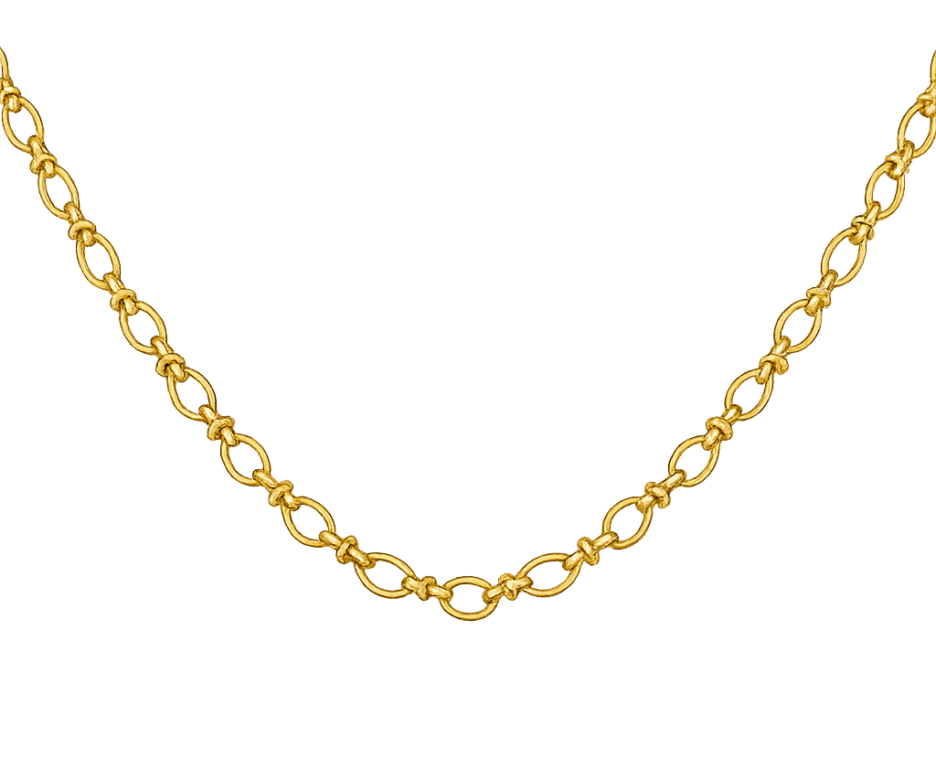 Premium Oval Chain Necklace - Elisa Charms