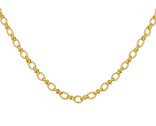 Premium Oval Chain Necklace - Elisa Charms