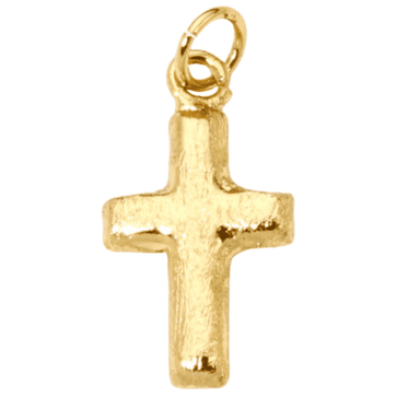 Puff Cross Charm