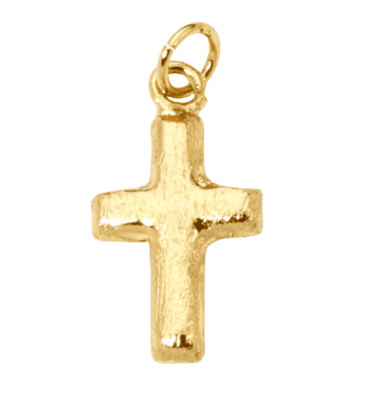 Puff Cross Charm - Elisa Charms
