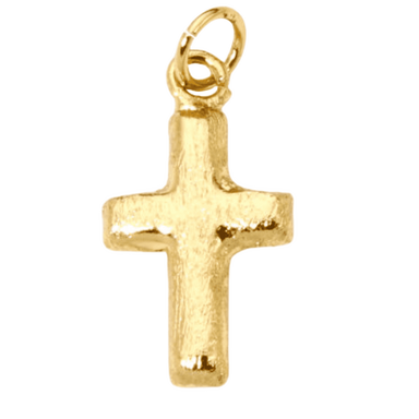 Puff Cross Charm