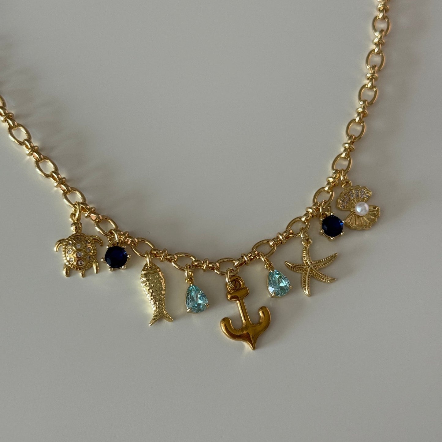 Sailor Charm Necklace - Elisa Charms