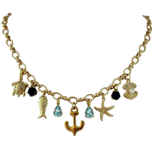 Sailor Charm Necklace - Elisa Charms