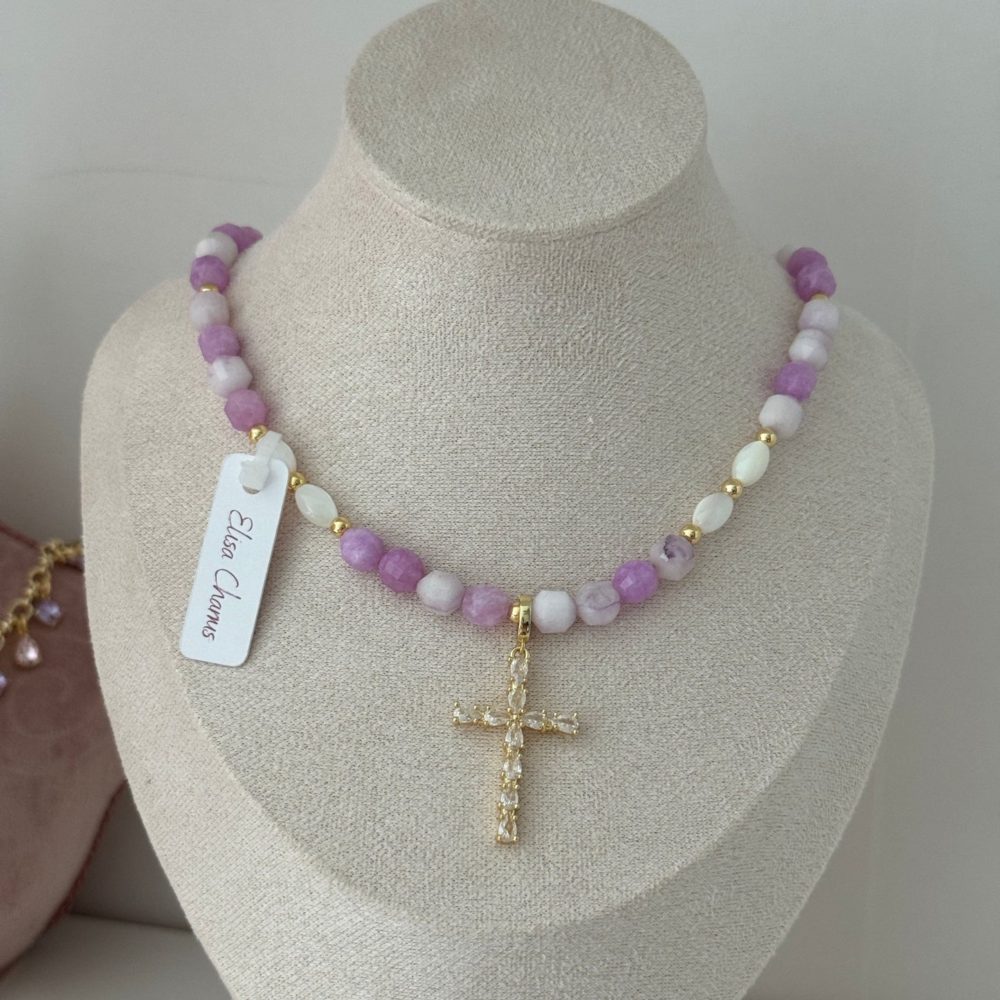 Sofia Beaded Necklace - Elisa Charms