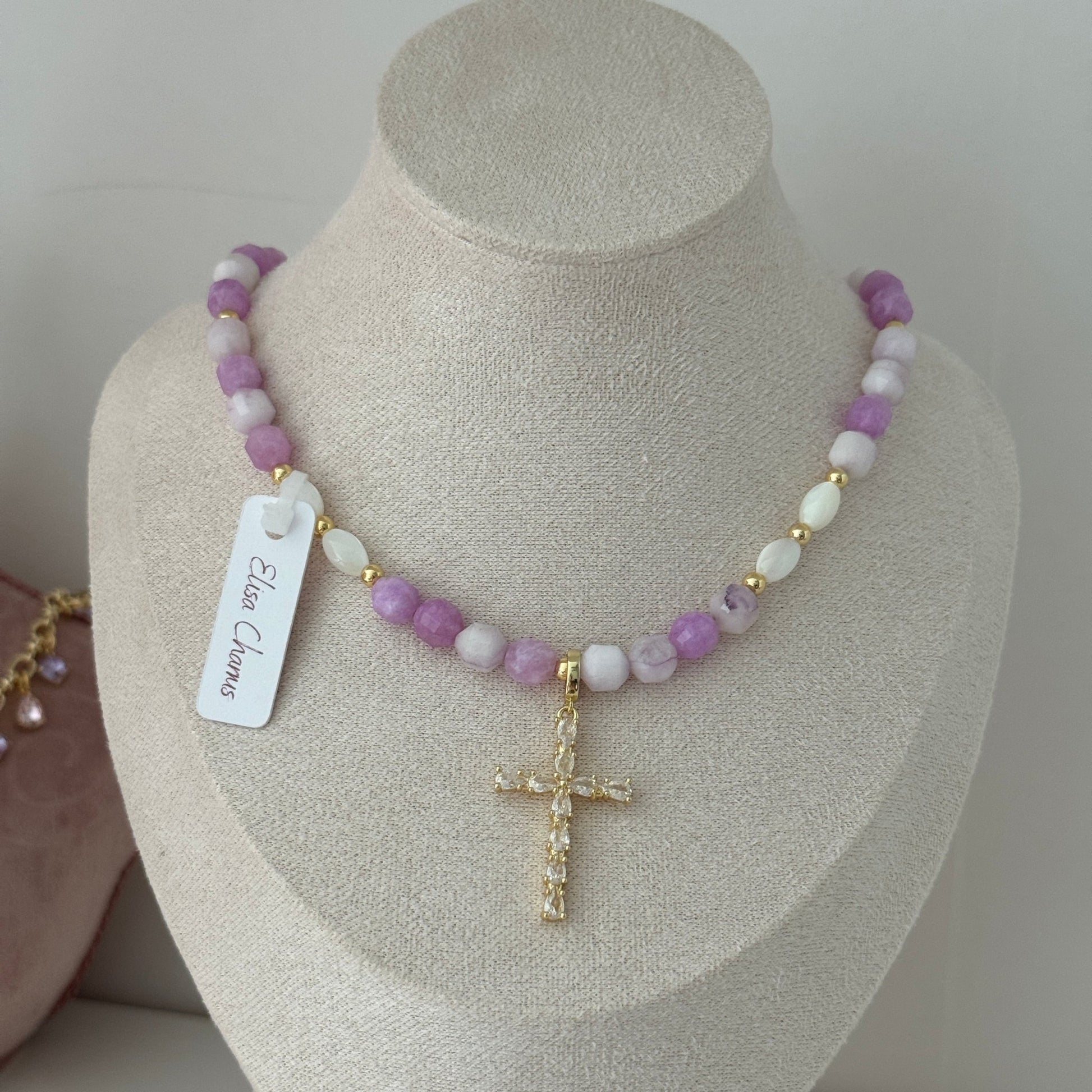 Sofia Beaded Necklace - Elisa Charms