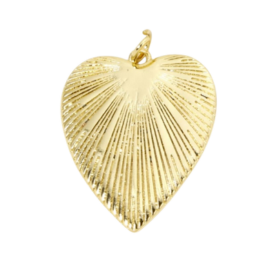 Starburst Heart Pendant