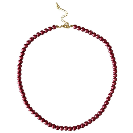 Violet Pearl Necklace - Elisa Charms