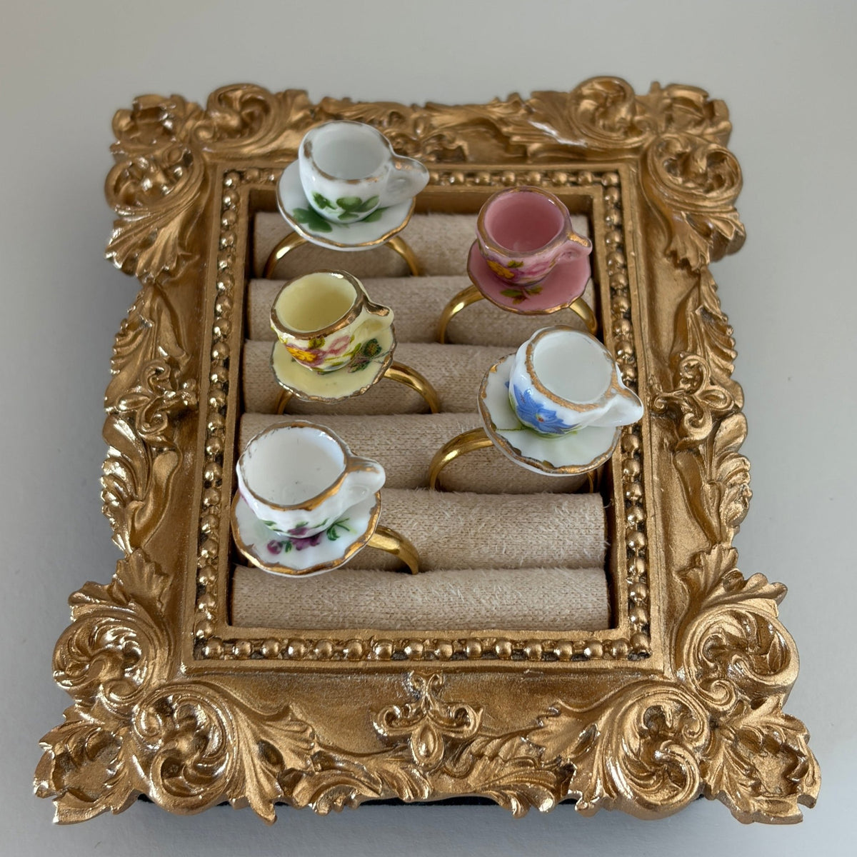 Winifred Teacup Ring - Elisa Charms