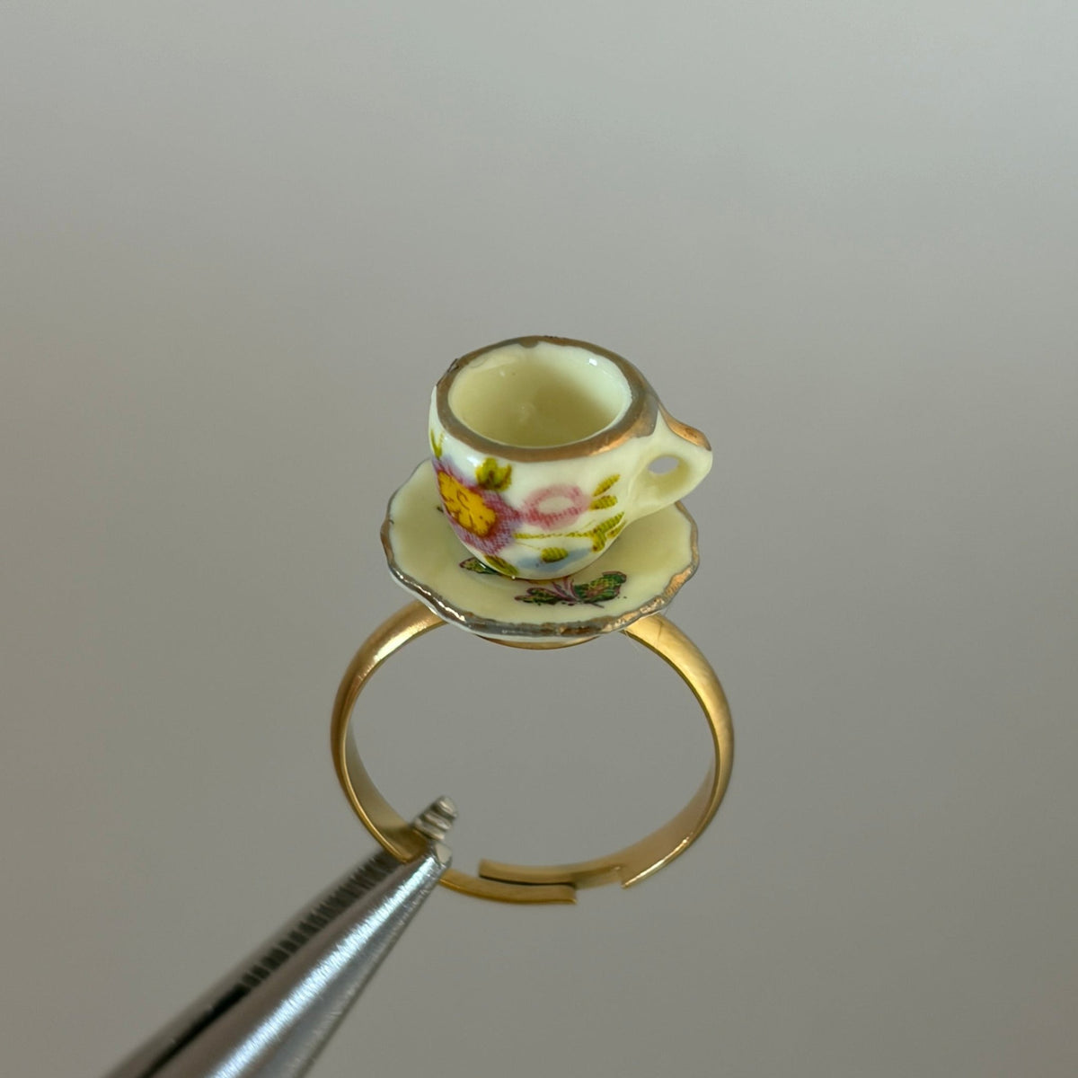 Winifred Teacup Ring - Elisa Charms